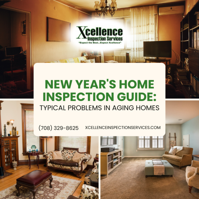 Xcellence Inspection Services New Year’s Home Inspection Guide_ Typical Problems in Aging Homes New Year’s Home Inspection Guide: Typical Problems In Aging Homes